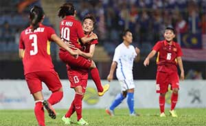 Qua mặt Thái Lan, nữ Việt Nam giành HC vàng SEA Games